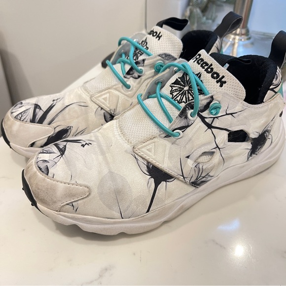 Reebok Furylite Floral print sneakers - Picture 3 of 6